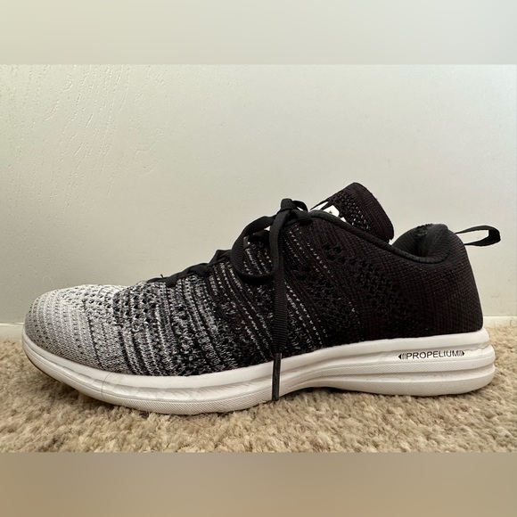 APL women’s TechLoom Pro White / Heather Grey / Black Melange Size 9.5 - Picture 6 of 15